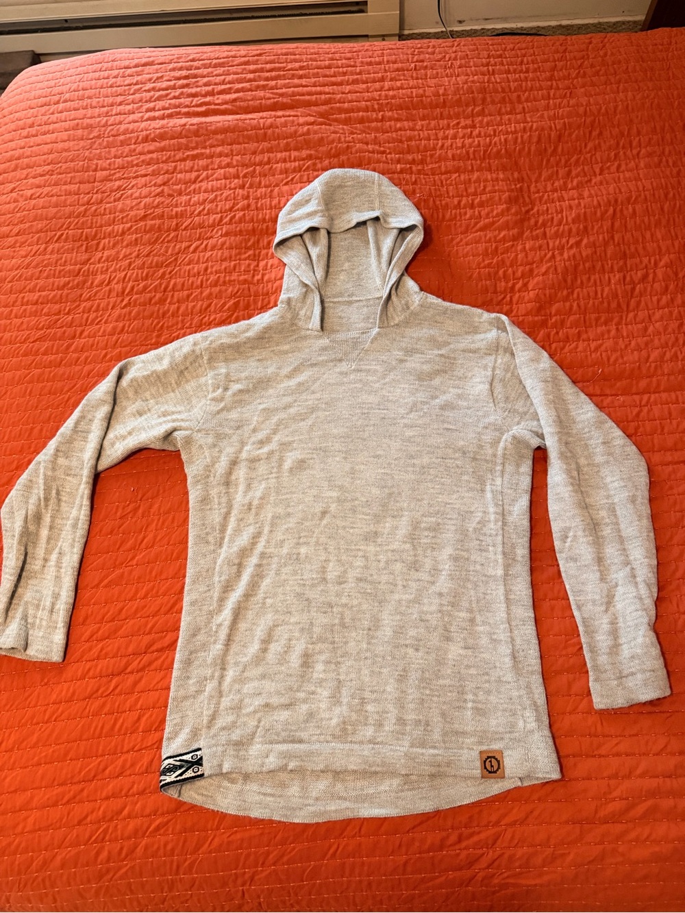 PAKA Unisex Grey Hoodie